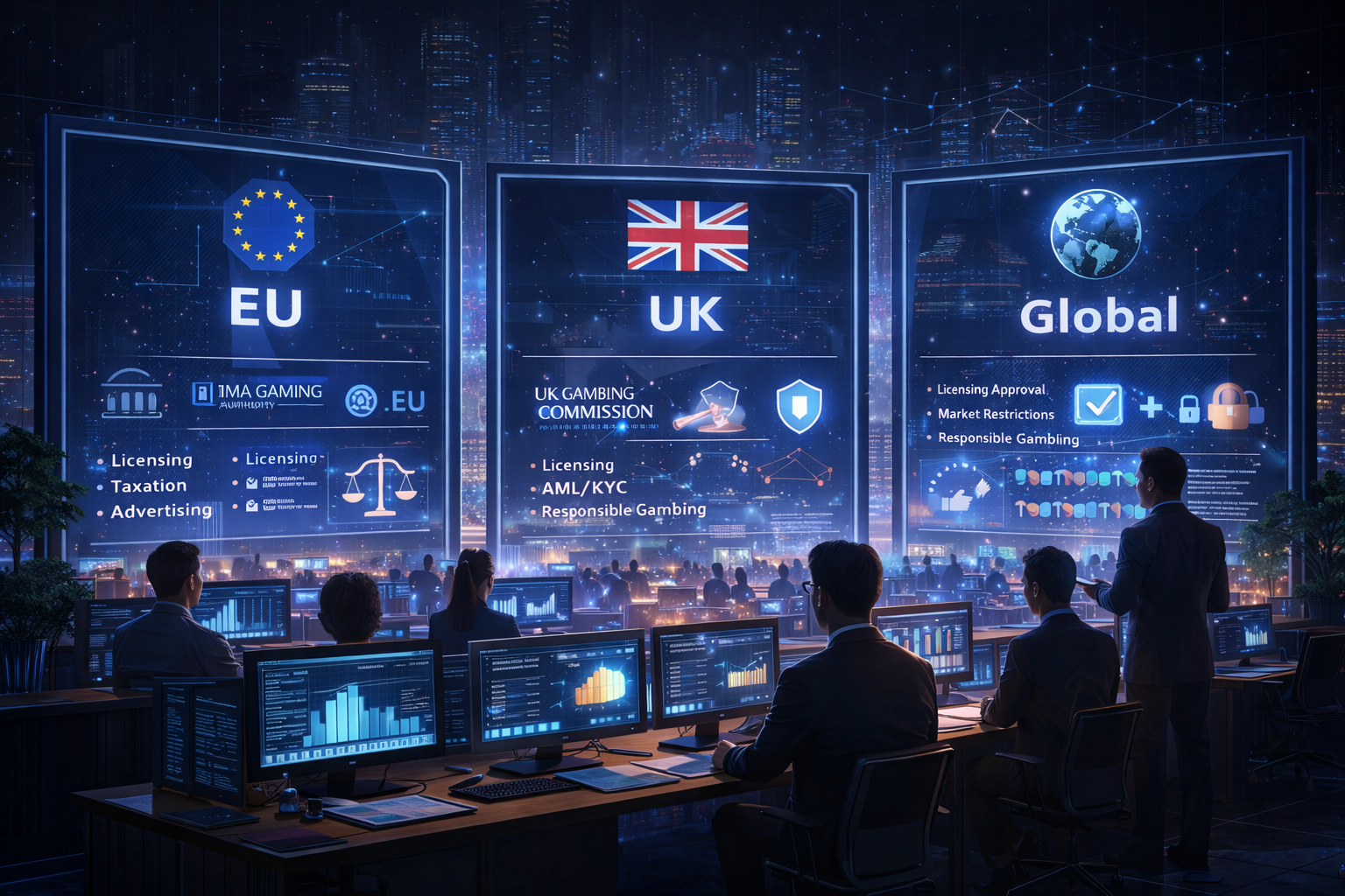 iGaming regulation and compliance across EU, UK and global online gambling markets